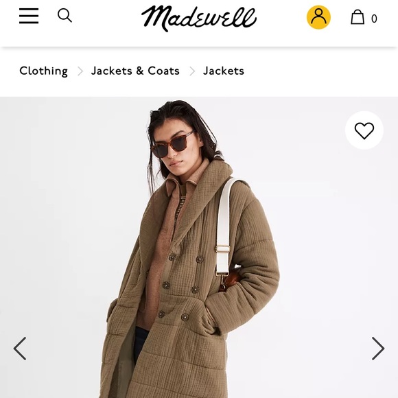 Madewell Jackets & Blazers - Madewell Quilted Coat